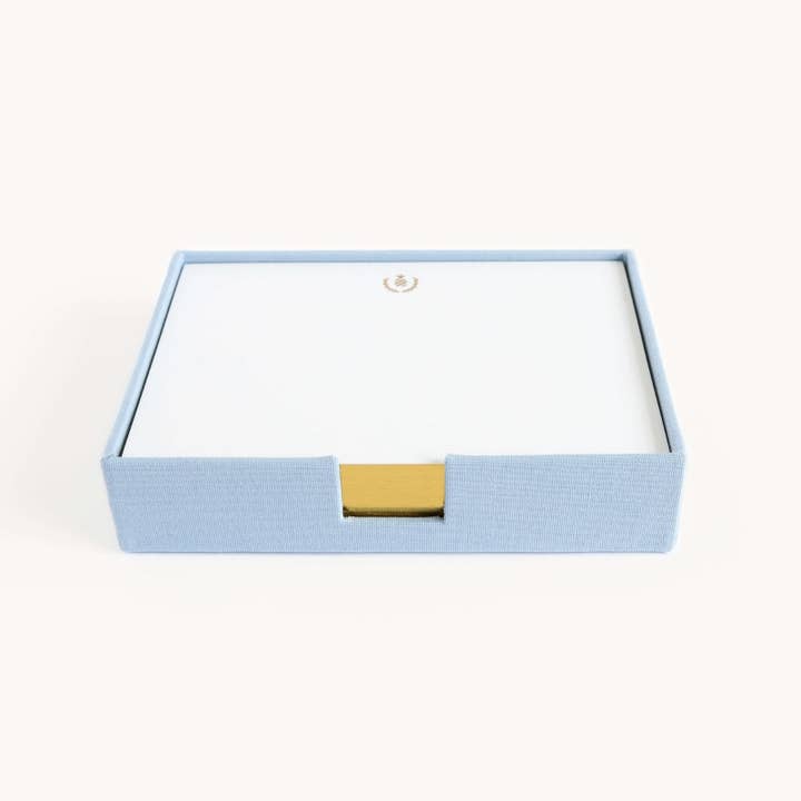 Simplified by Emily Ley – wholesale Stationery/notecard set – Desk Jotter, Carolina Linen