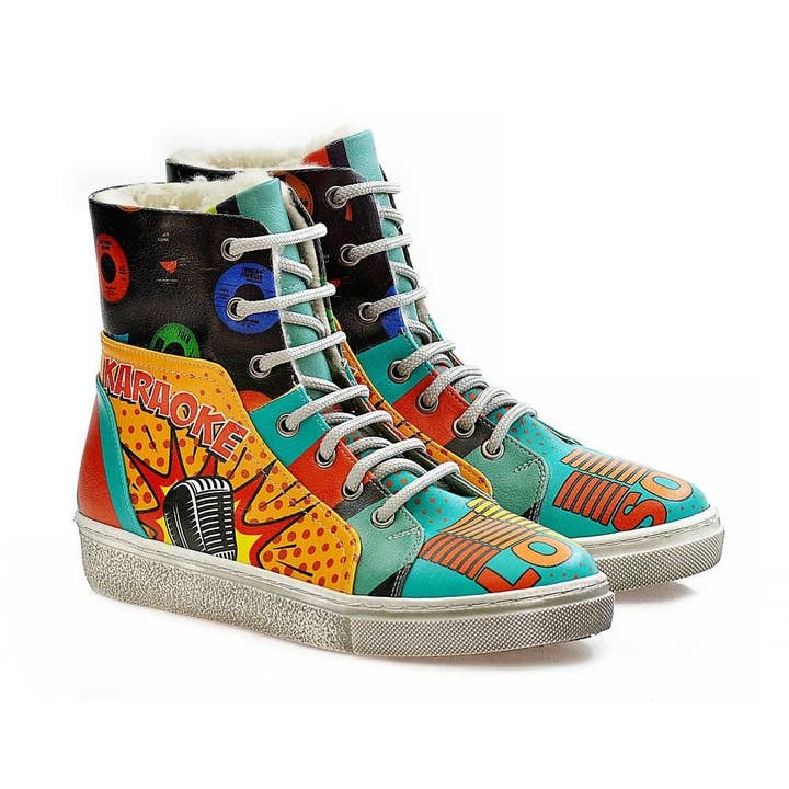 Karaoke Kurzstiefel WJAS117 für den Großhandel von Goby