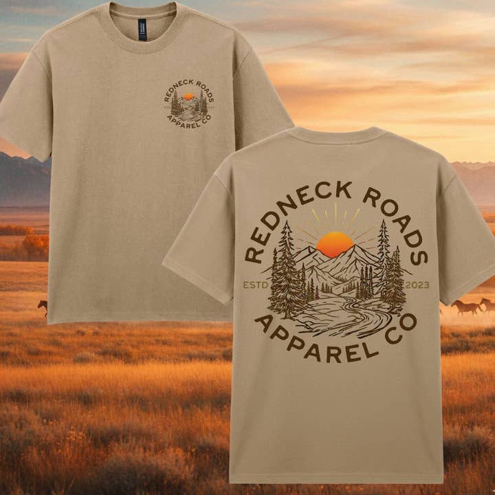Le T-shirt Premium Ridge Runner pour la vente par Redneck Roads Apparel