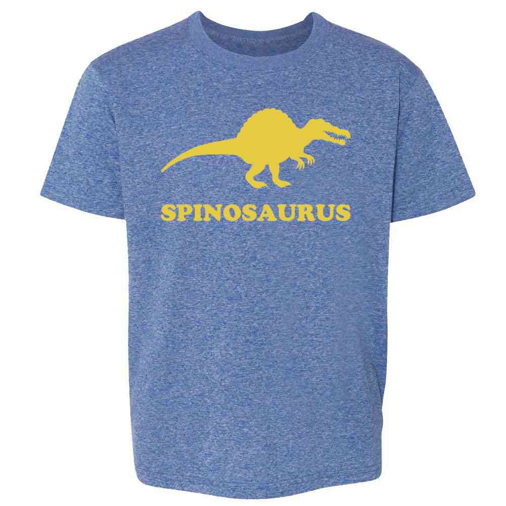 Pop Threads - Wholesale T-shirt met zeefdruk - Kinderen - Spinosaurus Retro Dinosaurus Jura Krijt Kinderen9