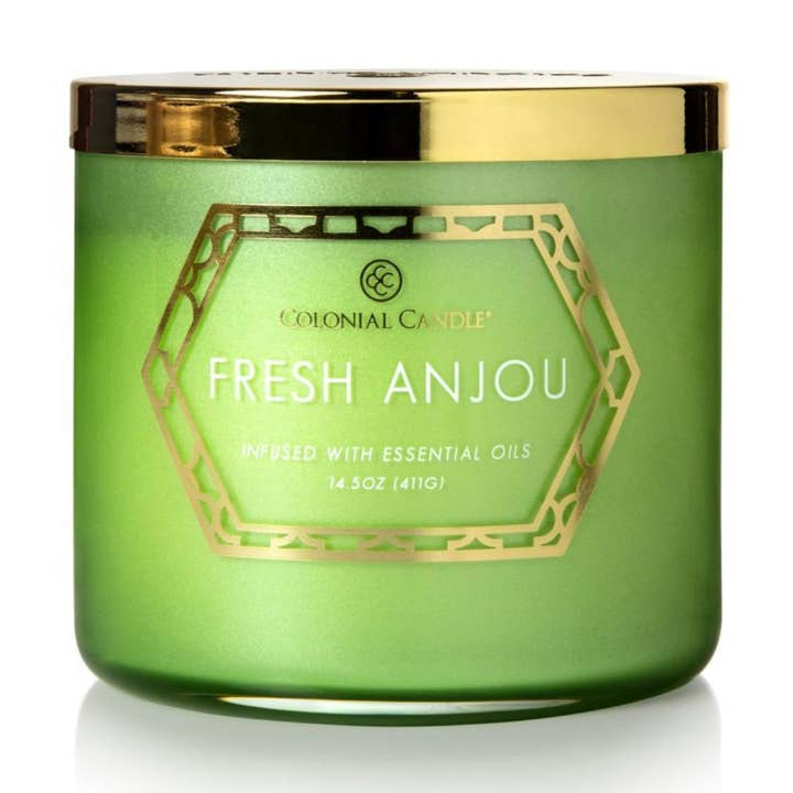 Vela Perfumada Anjou 411G Fresca por atacado de Colonial Candle DE