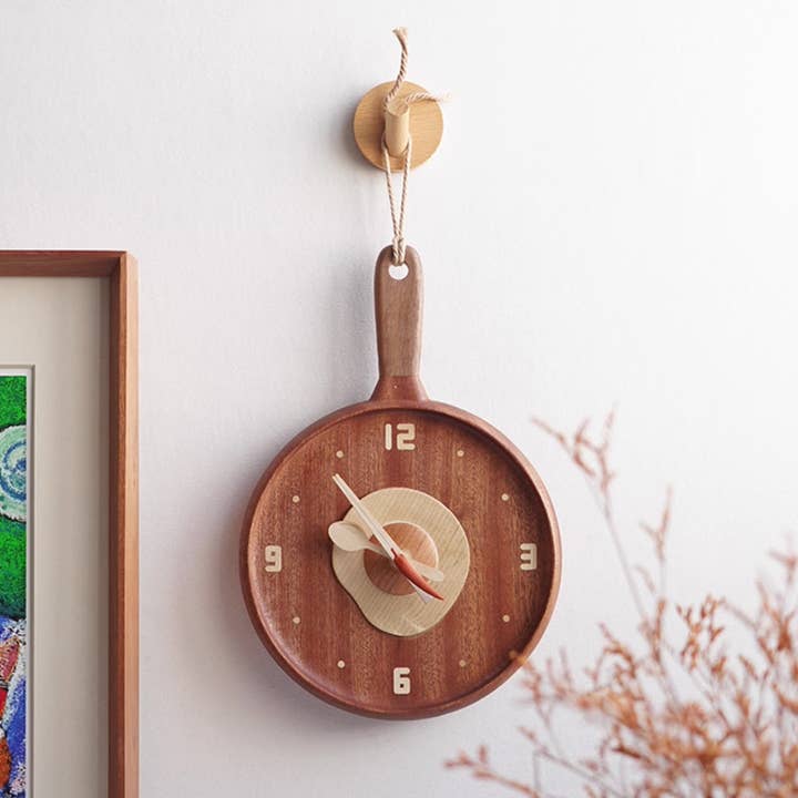 Sunny Side Up Wooden Wall Clock – Handmade Gift and other Purchase Wholesale clock inserts. Free Returns & Net 60 Terms on Faire trending on Faire.