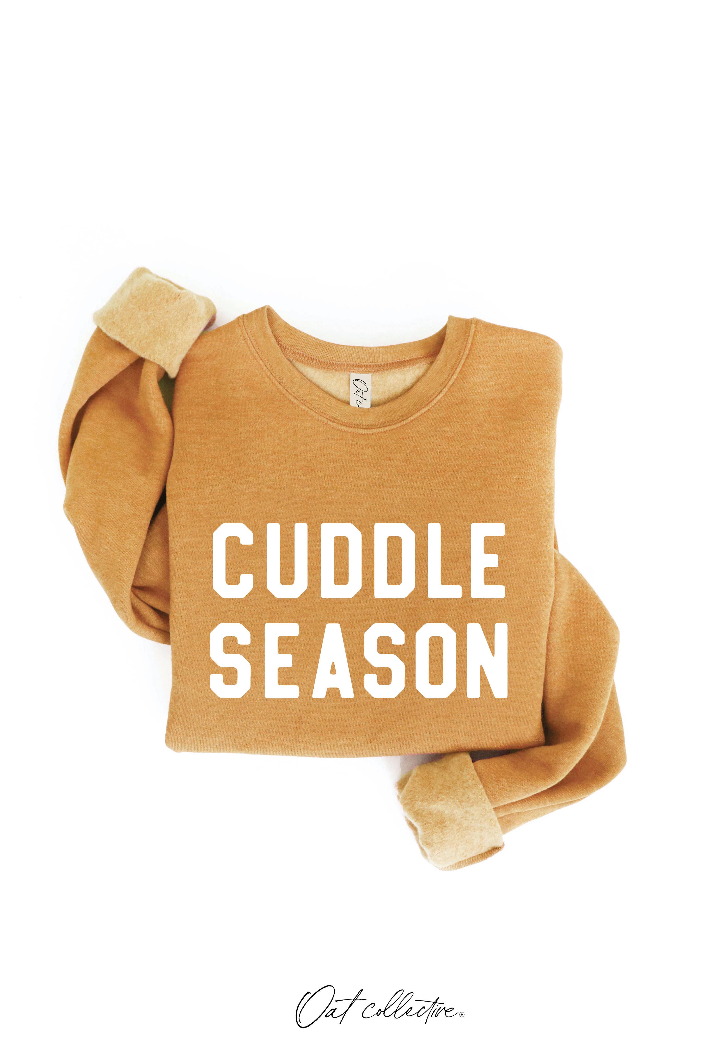 OAT COLLECTIVE - Wholesale Graphic Sweatshirt - Women's - CUDDLE SEASON Graphic Sweatshirt 13