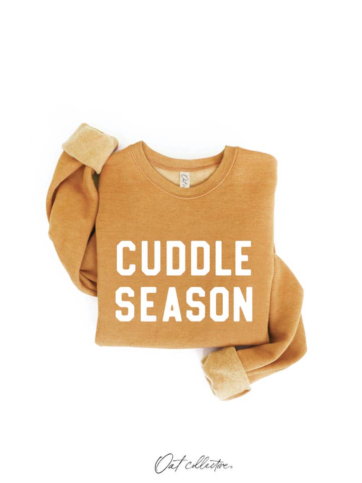 OAT COLLECTIVE - Wholesale Graphic Sweatshirt - Women's - CUDDLE SEASON Graphic Sweatshirt 13