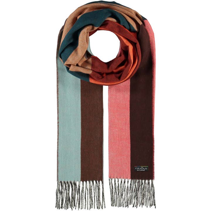 FRAAS - The Scarf Company - Wholesale Scarf - Women's - Artist Stripes Oversized Cashmink® Scarf6