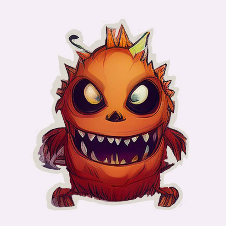 Monster-Aufkleber 06 für den Großhandel von MILLER PRECISION SIGNS