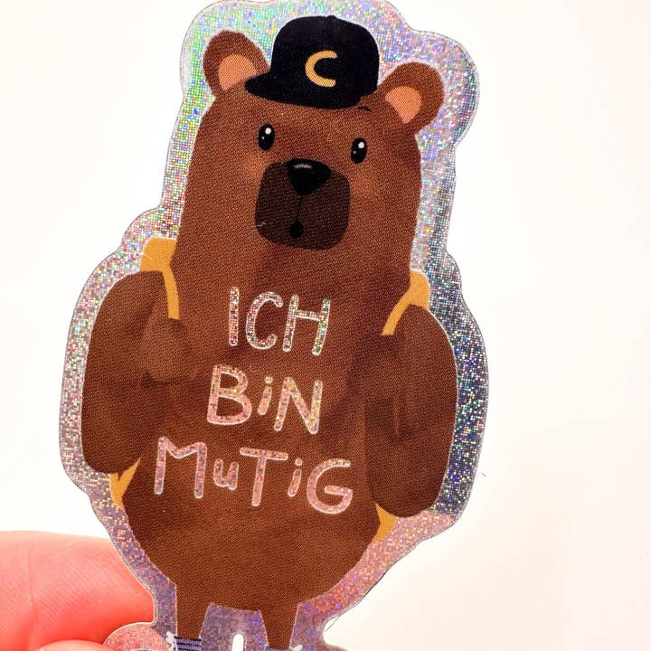 StudioSonna - Wholesale Sticker - Glitter Sticker Bear Pixie Dust1