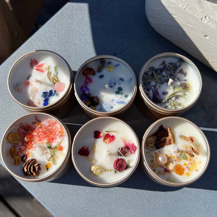 Madge - Wholesale Travel Candles - Organic 100% Essential Oil Mini Aromatherapy Soy Candles3