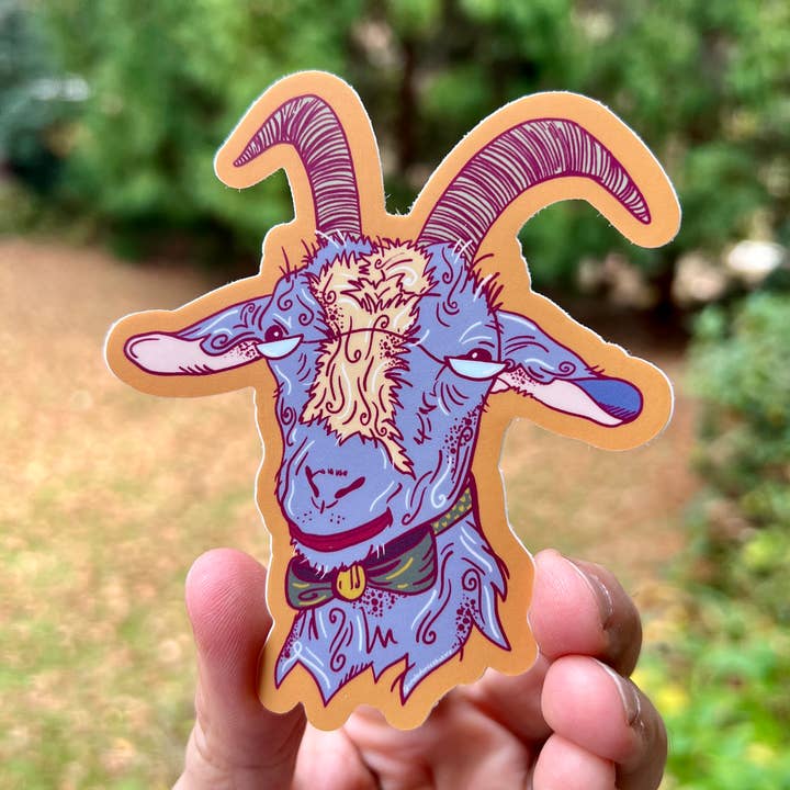 Uncle Dunc's Sticker Shoppe - Wholesale Sticker - Mr. Goat {sticker}1