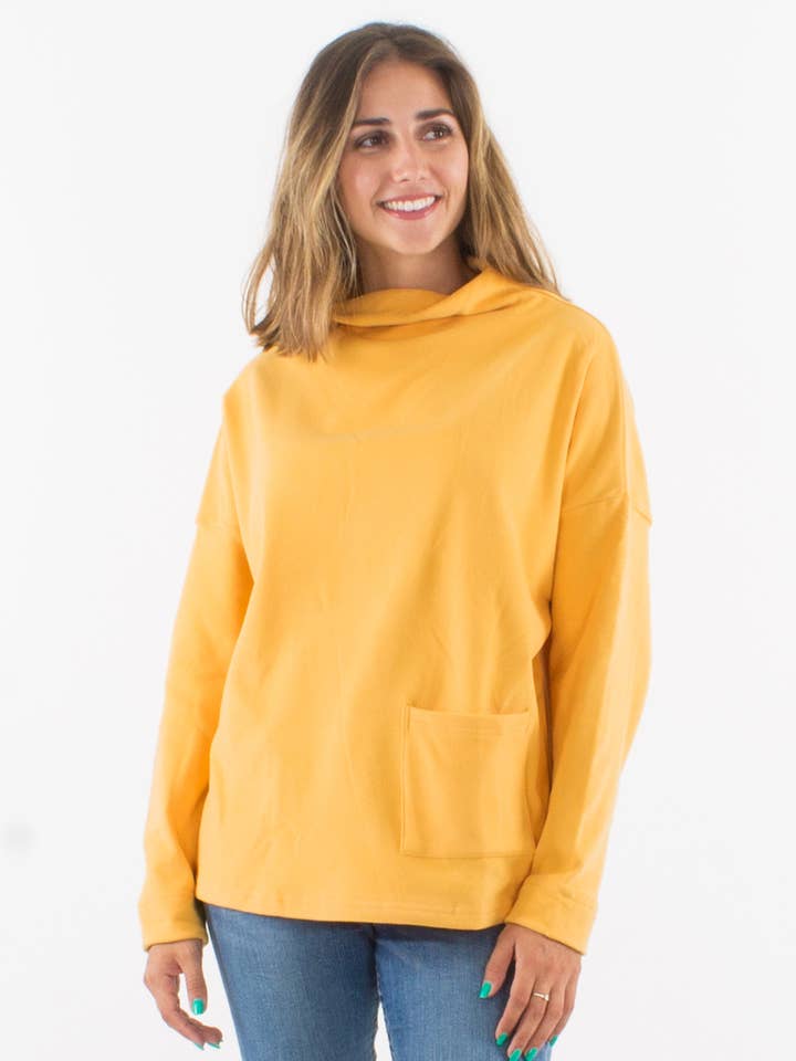 Knitted sweater — woman-PU16941 for wholesale by Coline