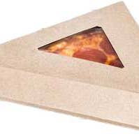 Hudson Meat Company - Wholesale Gift Box - PIZZA SLICE CARTON W/ WINDOW - INNO-PAK