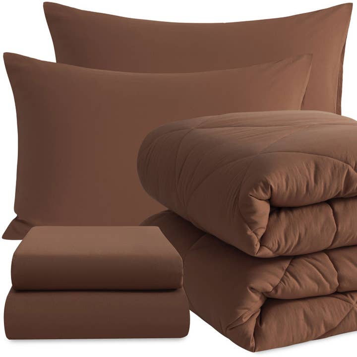Bay & Loom - Wholesale Bedding Set - 5/7 Piece Soft Twin Bedding Comforter Set5