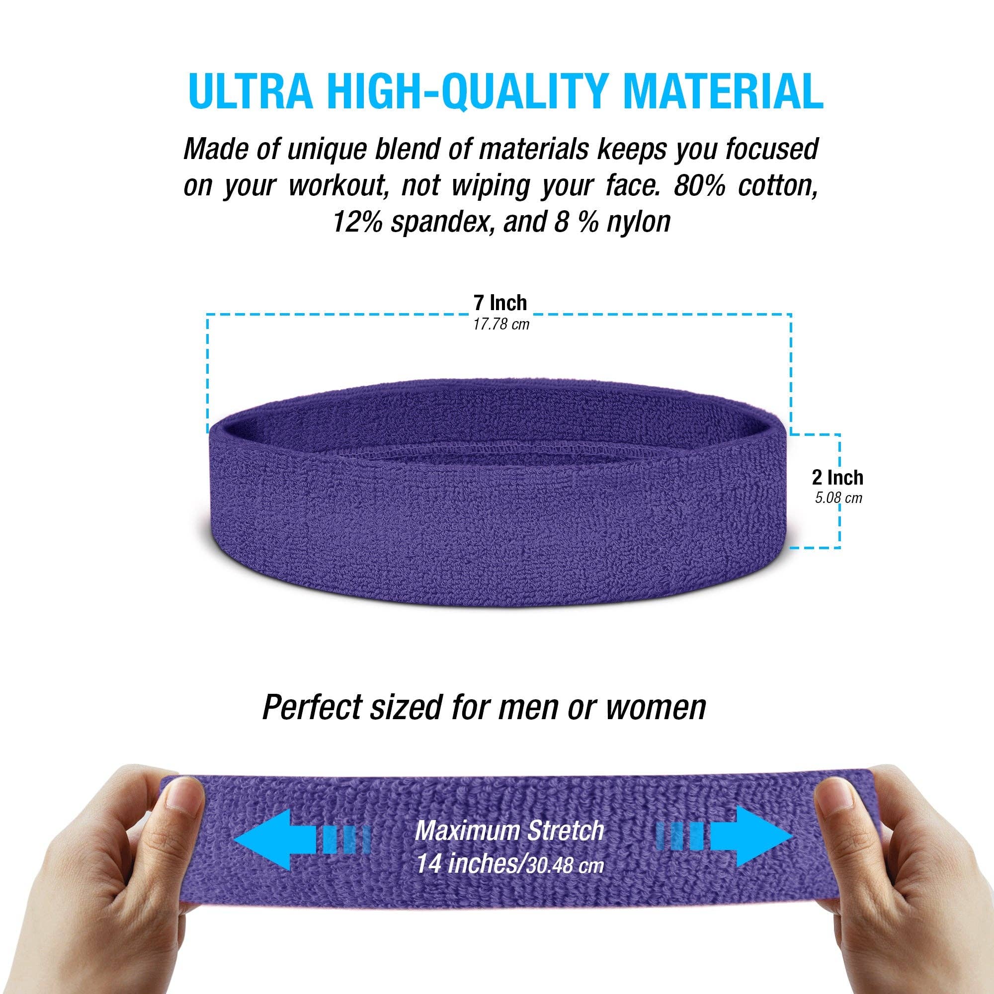 Runners Essentials by Without Limits - Wholesale Fashion Headband - Women's - Headband / Wristband Set34