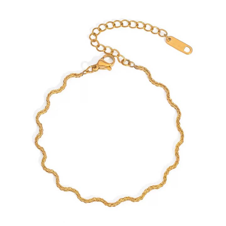 Braccialetto Ondulato Impermeabile per la vendita all'ingrosso da parte di Savvy Bling