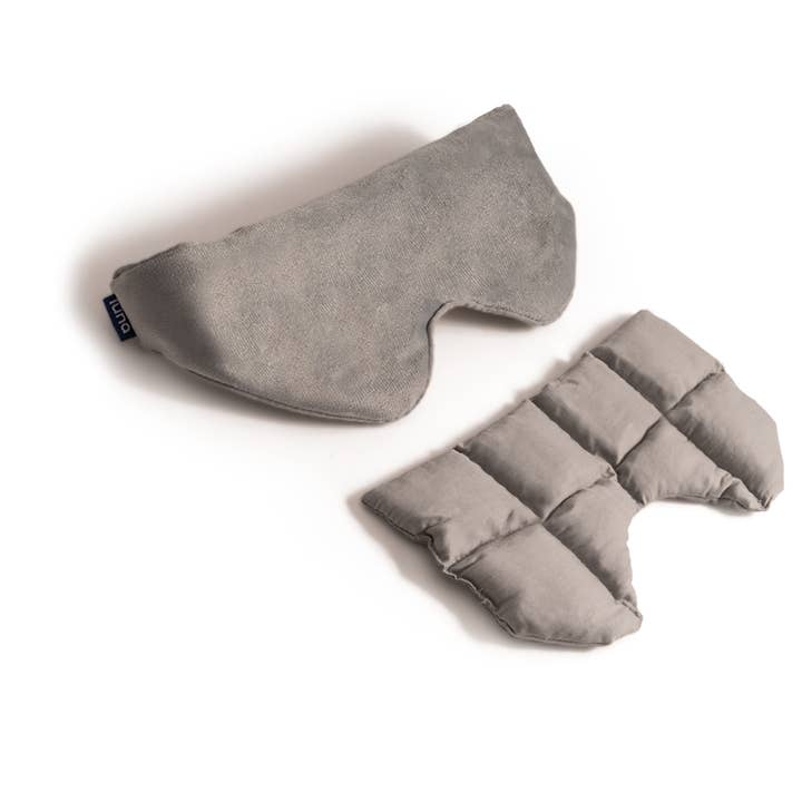 Luna Wellness - Wholesale Sleep/Eye Mask - Hot/Cool Minky Fleece Weighted Eye Mask
