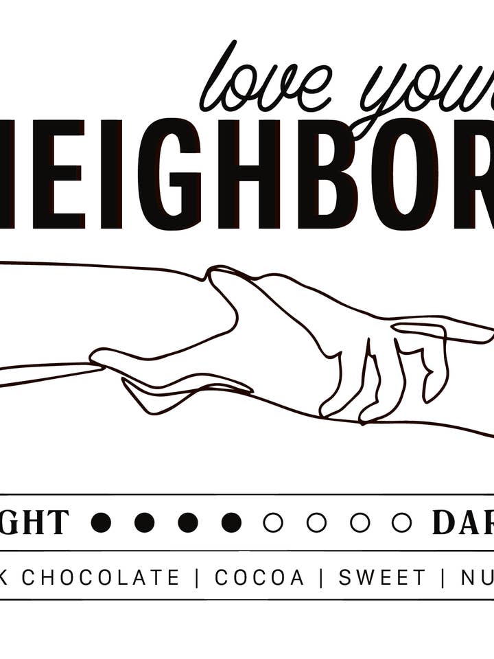 Aimez votre prochain pour la vente par Live Oak Coffee Roasters