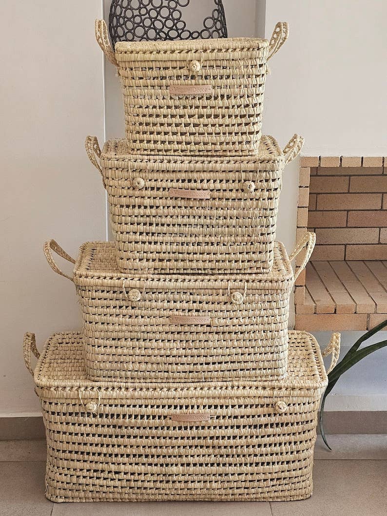 Melecraft - Wholesale Basket - Wicker Storage Basket, Toy Box, and Trunk1