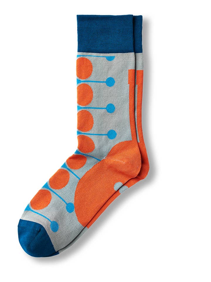 Funky OCHENTA Y TRES: puntos o burbujas para venta al por mayor de BLACKSOCKS