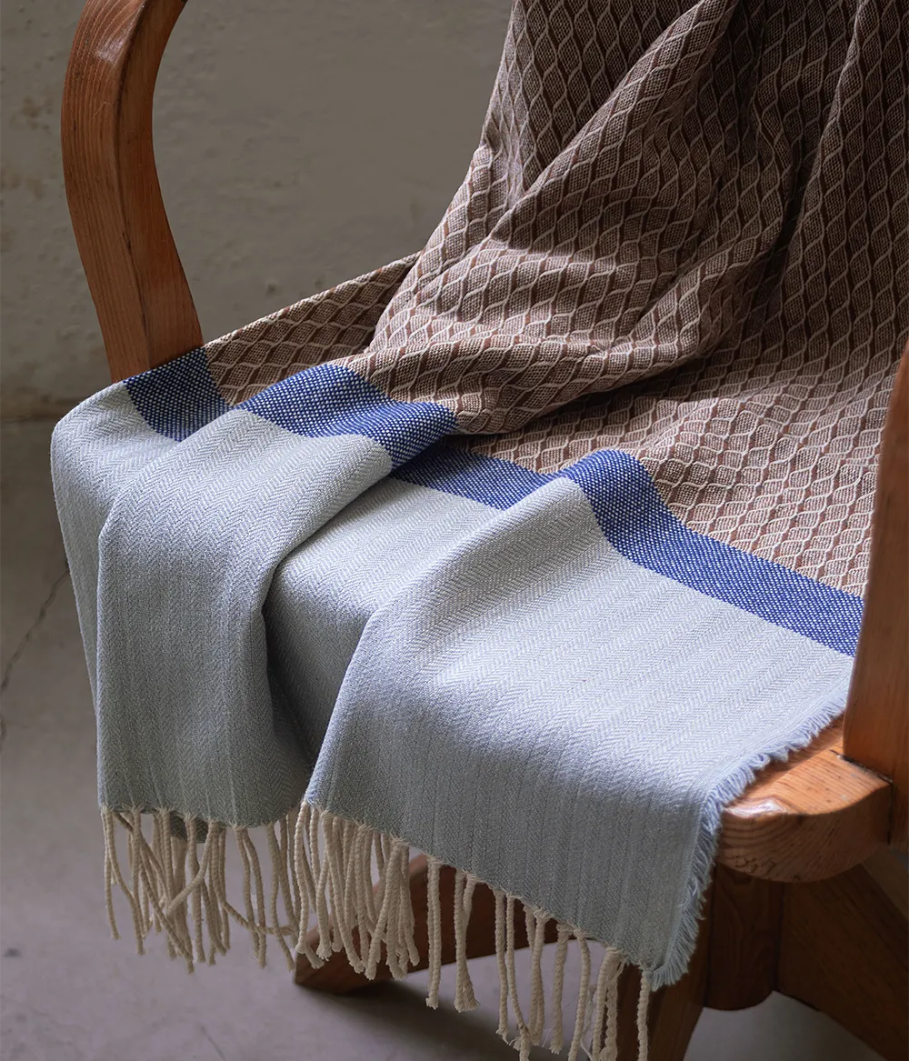 Burel Factory - Wholesale Throw Blanket - Manta Navi (Multicolor)3