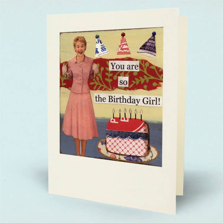Mina Lee Studio - Wholesale Birthday Card - So Birthday Girl Card