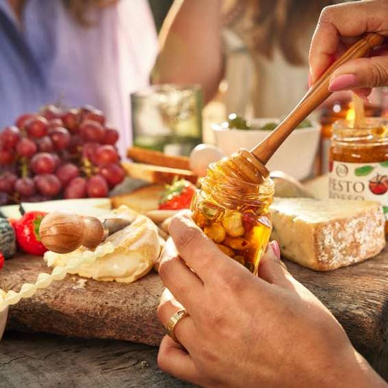Oil & Vinegar - Wholesale Honey Dipper - Olive Wood Honey Spoon 15cm