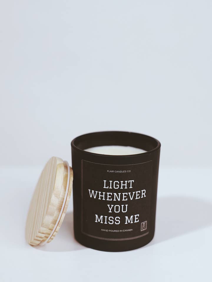 Light Whenever You Miss Me for wholesale by Flair Candles Co