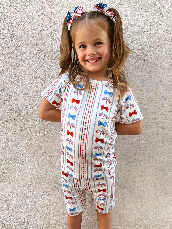 American Babe Shortie Set for wholesale by Behold Baby