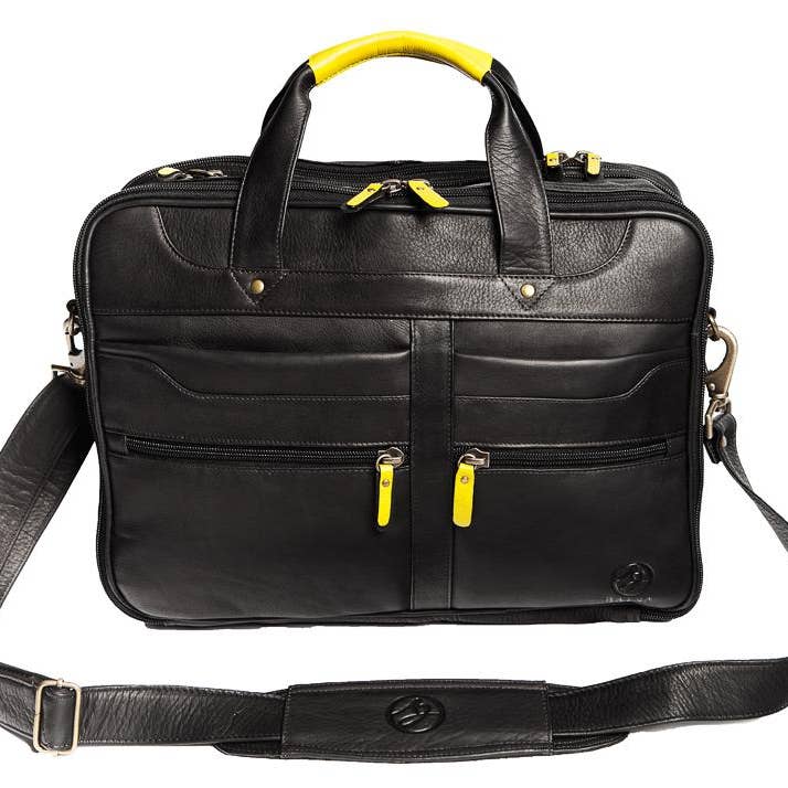 Porte-document LT Noir Yellow pour la vente par BALSA