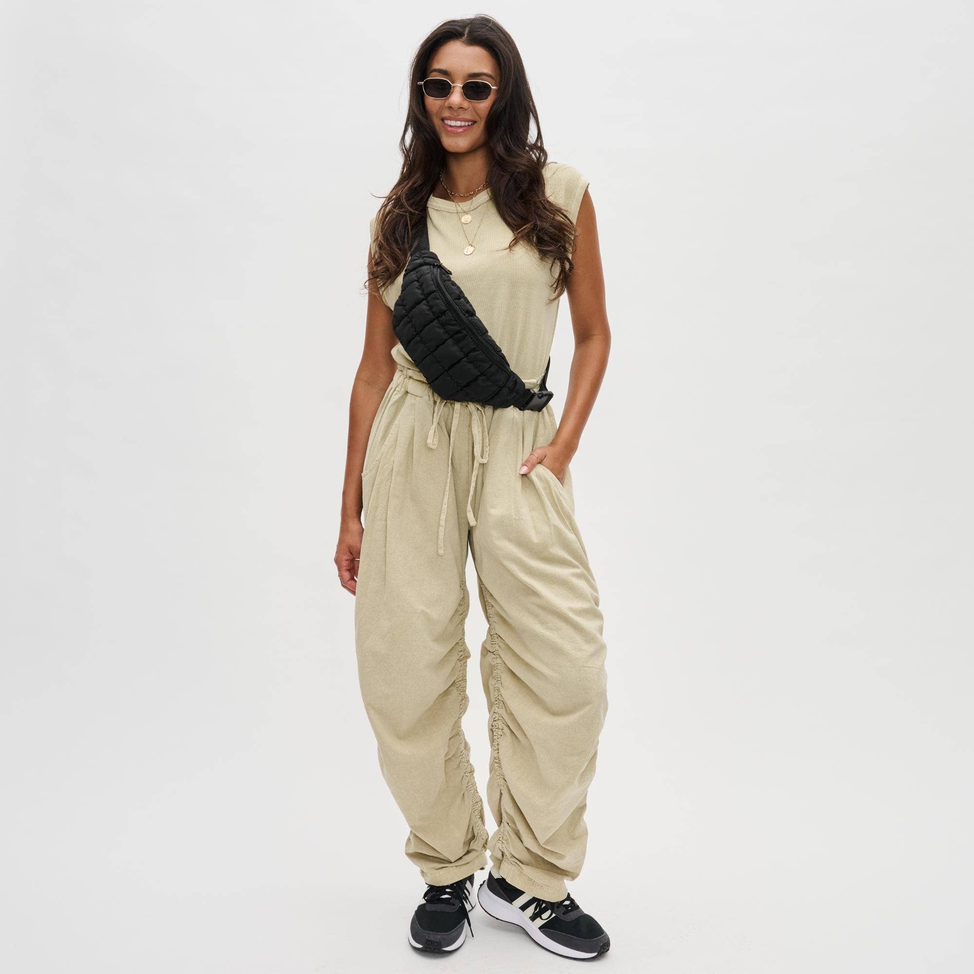 Sol and Selene – wholesale Belt bag – Women’s – Resurgence Quilted Puffer Nylon Belt Bag2