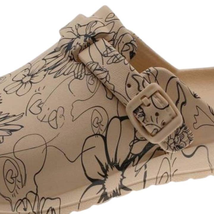 BeShoes Distribuição - Wholesale Clogs - Women's - Beige Women's Comfort Clogs Beppi-22147701