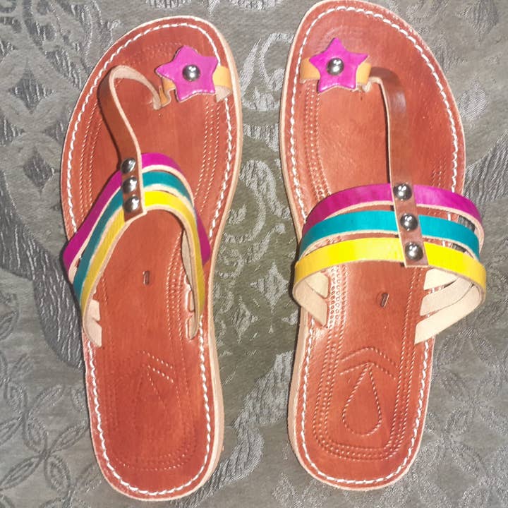 Hecho a mano – wholesale Sandals – Women's – Colorful strappy sandals1