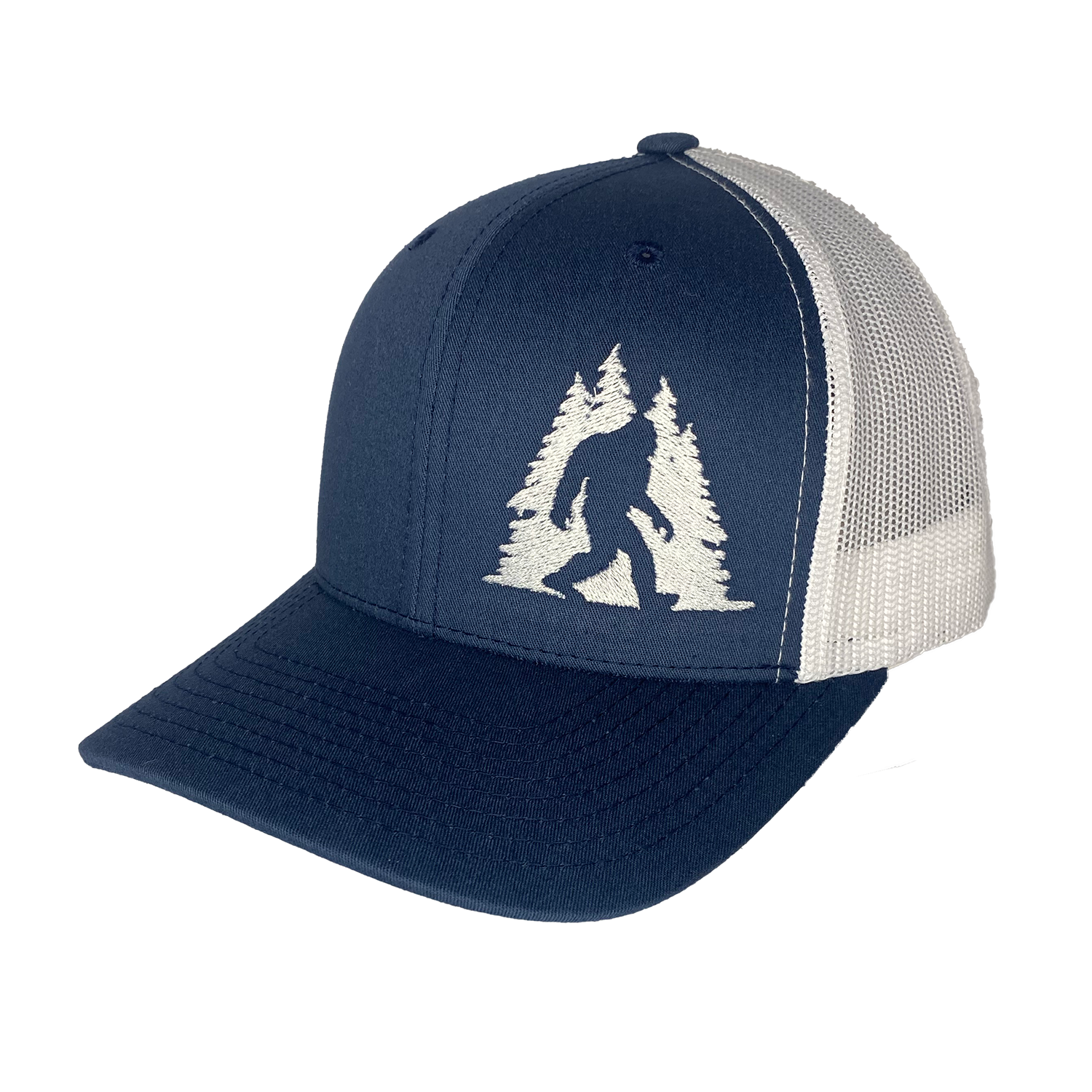 Direction Apparel - Vente Casquette de camionneur – unisexe - Casquette de camionneur Sasquatch dans les arbres18