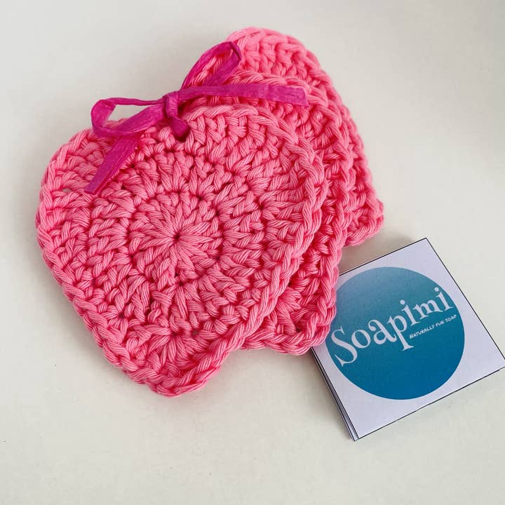 Soapimi - Set Of 3 Cotton Face Scrubbies for wholesale by Soapimi