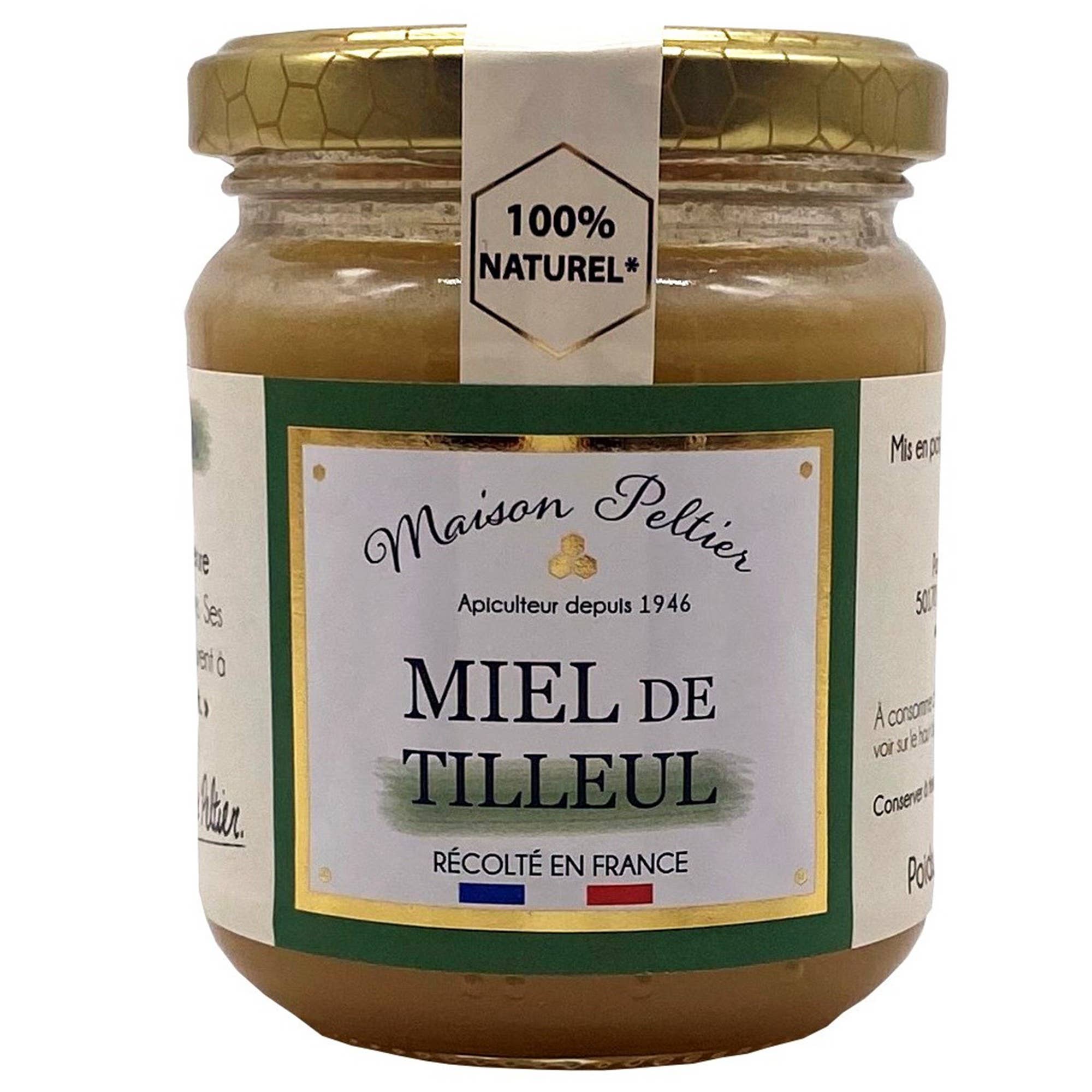 Maison Peltier - Wholesale Honey - Linden honey from France 250 g0