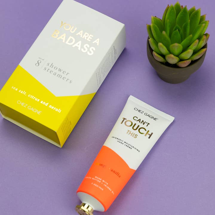 Chez Gagné - Wholesale Shower Steamer/Bomb - You Are A Badass - Aromatherapy Shower Steamers - Sea Salt, Citrus & Neroli - Set of 88