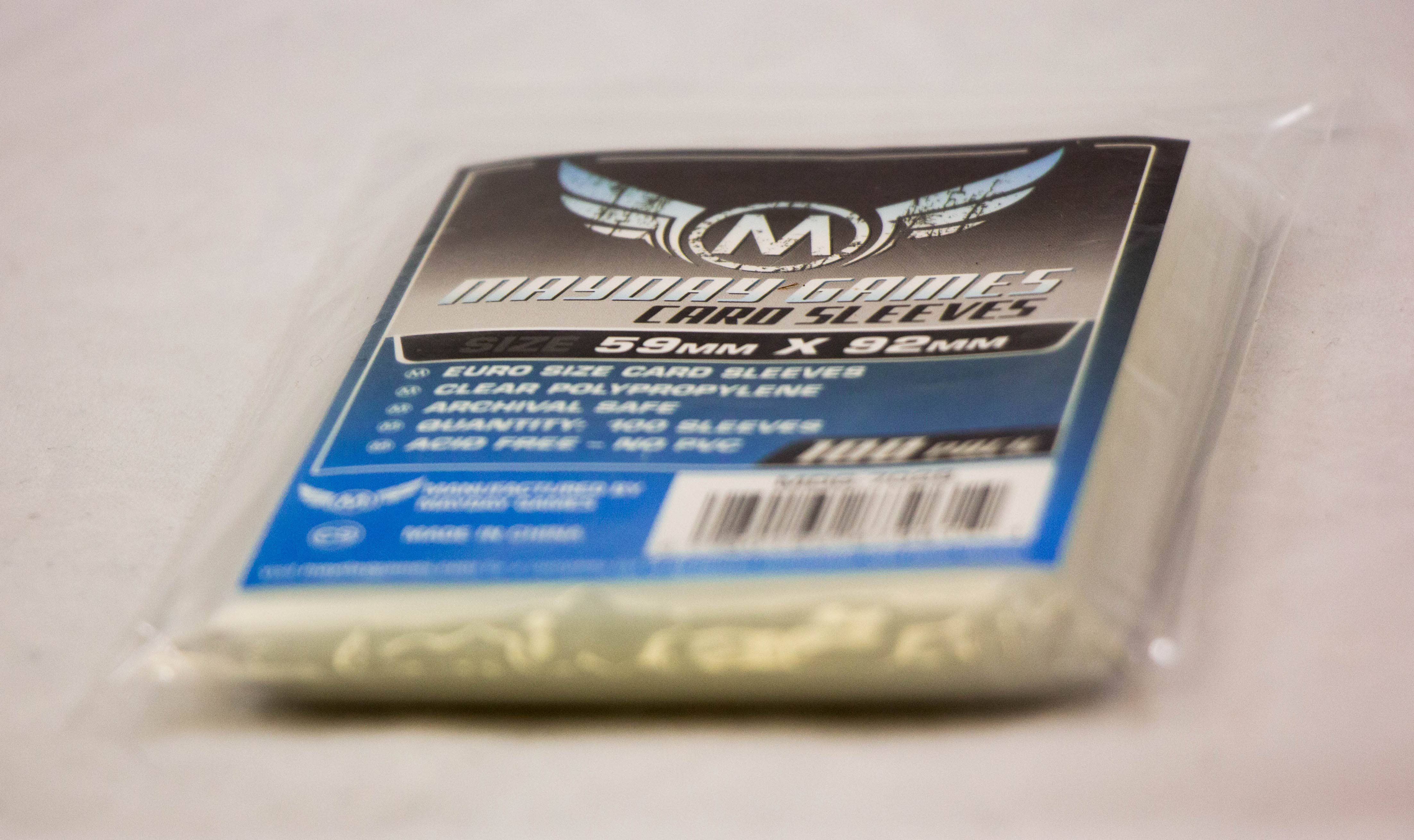 Mayday Games - Wholesale Card Game - Euro Card Sleeve - Pack of 100 - 59 MM X 92 MM8