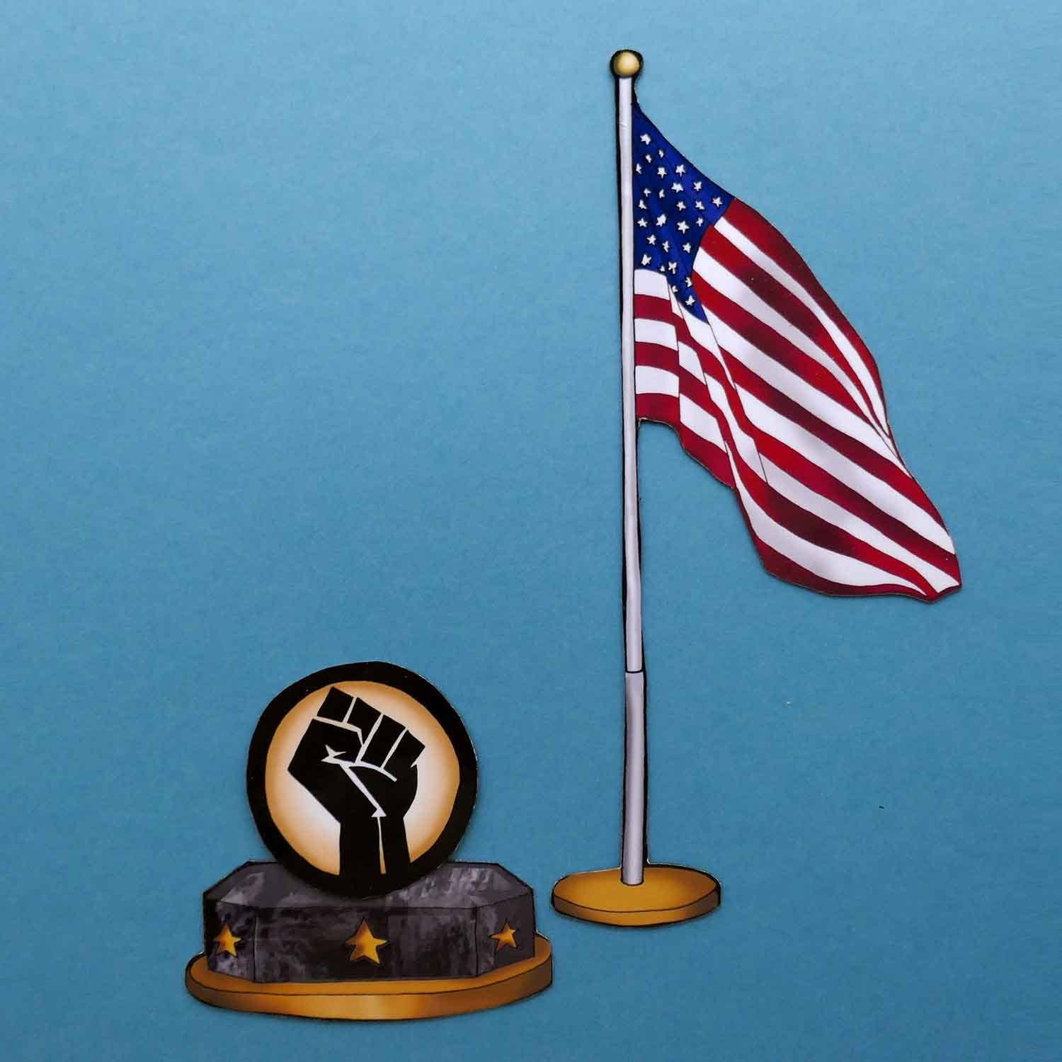 THE PAPER IDOLL - Vendita all'ingrosso Calamite - Magnete da frigo posabile o set ispirato a Martin Luther King4