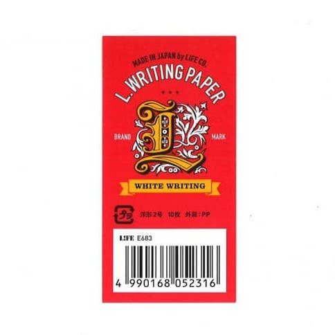 Notable Designs (UK) – wholesale Envelopes – Life 'L brand' Label J Envelopes, C60