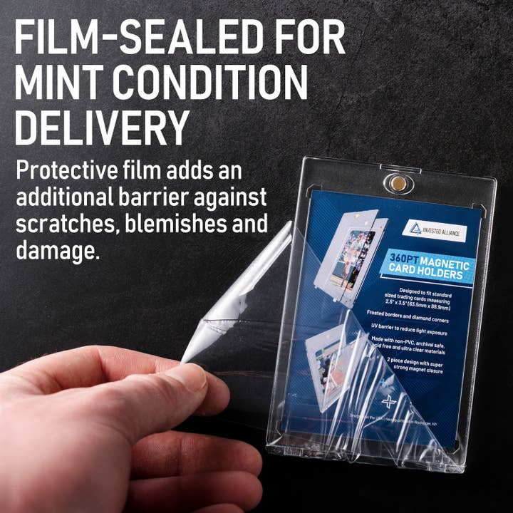 Invested Alliance LLC - Wholesale Playing Cards - 360PT - 25 Pack Premium Magnetic Card Holder6