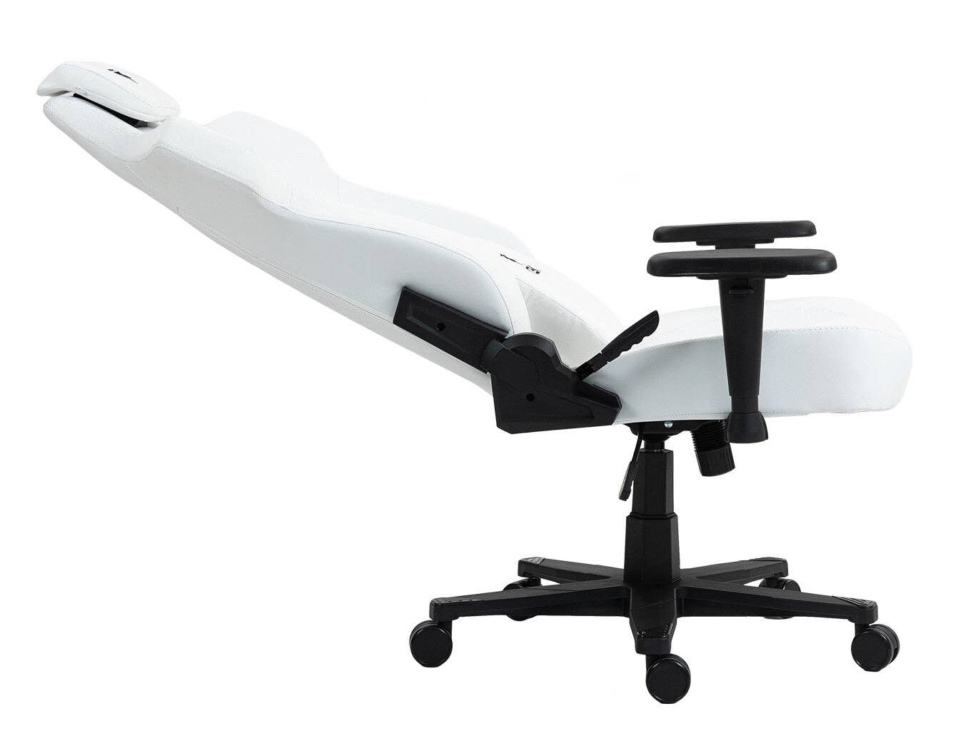 ITEK – wholesale Stol – Itek gamingstol SHUTTLE PM66 – PVC och tyg – 3D-armstöd – svart och vit7