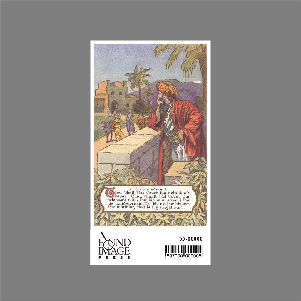 Found Image Press - Wholesale Sticker - Sticker RG-184 Tenth Commandment1