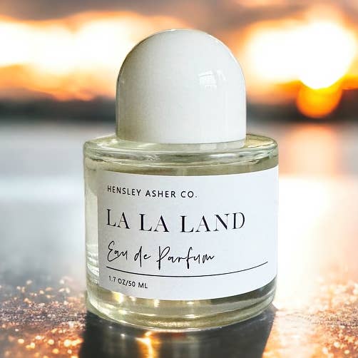 1.7 oz, La La Land Organic Alcohol Perfume, Eau de Parfum for wholesale by Hensley Asher Co.