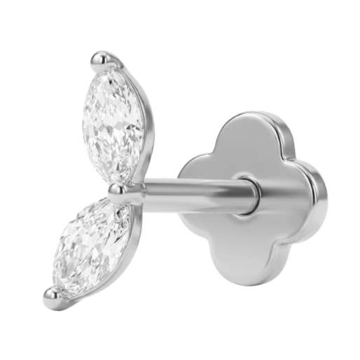 Foglia dorata piattina Argento per la vendita all'ingrosso da parte di Smoothie London