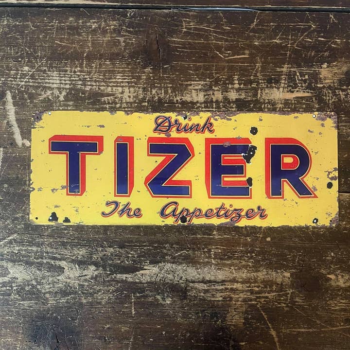 The British Metal Signs Company - Wholesale Sign - Drink Tizer - Metal Wall Sign