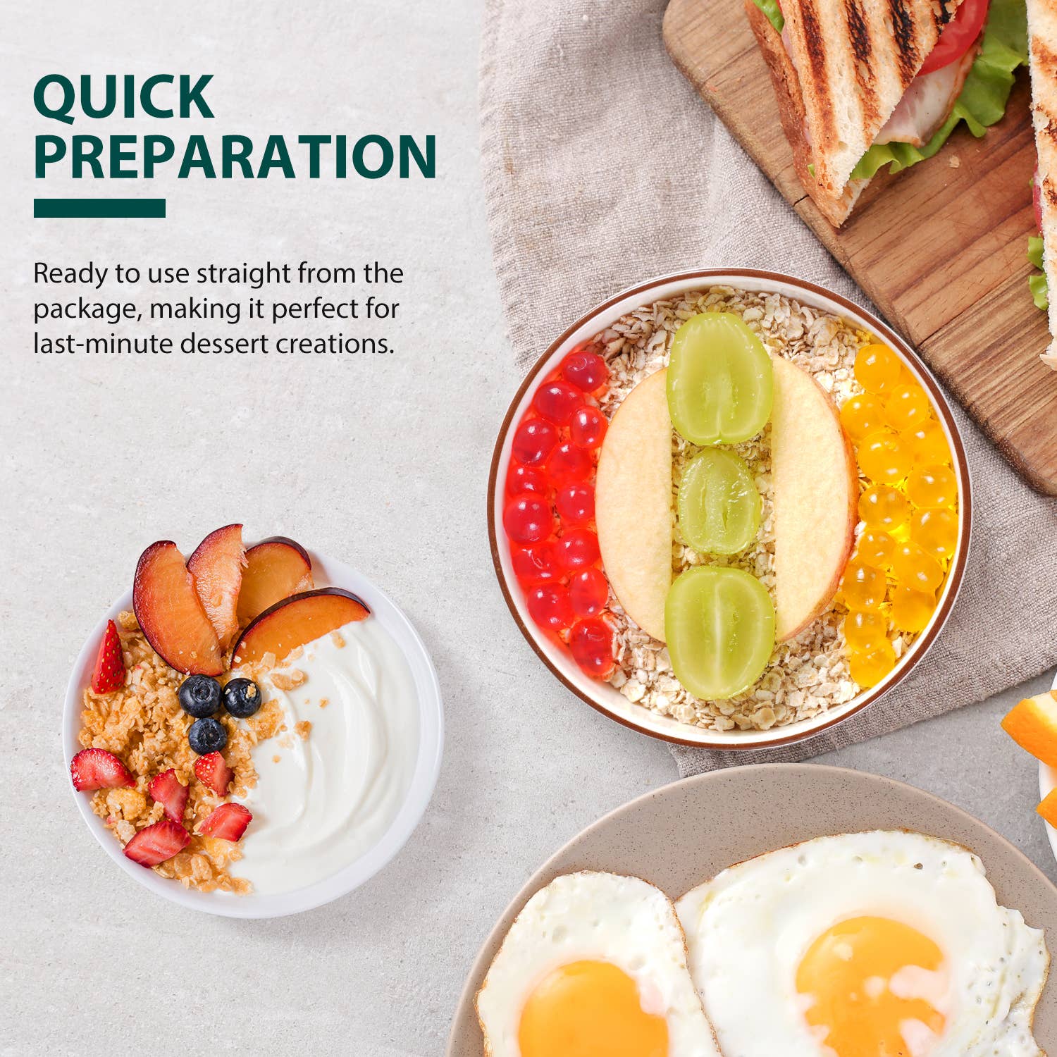 soeos - Wholesale Sprinkles - Soeos Strawberry Popping Boba Pearls, 6.6 lbs6