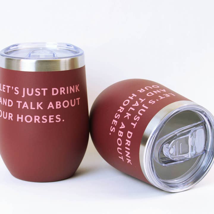 Mare Modern Goods - Wholesale Insulated mug/tumbler - Drink and Talk Wine Tumbler1