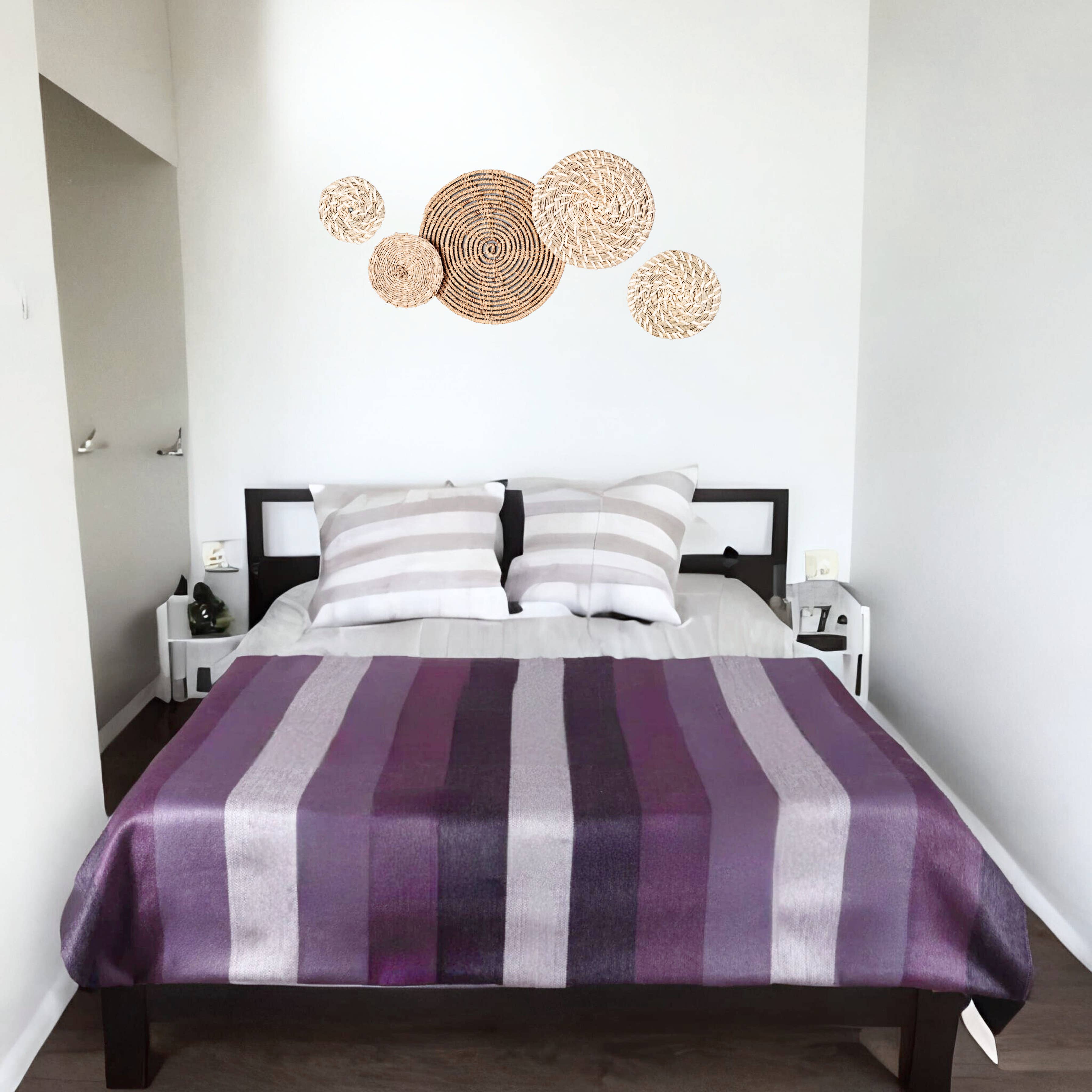 LATITUDE ZERO GOODS - Wholesale Throw Blanket - Morado - Alpaca Wool Throw Blanket2