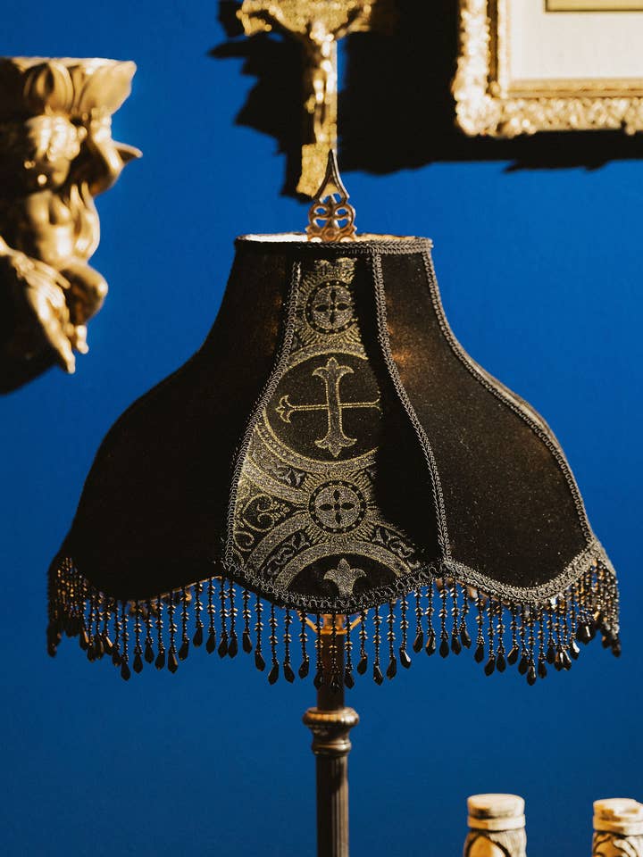 Katedral Lampeskærm | Vintage Stil | Religion for engroshandel hos Not Your Grandma's Lampshades