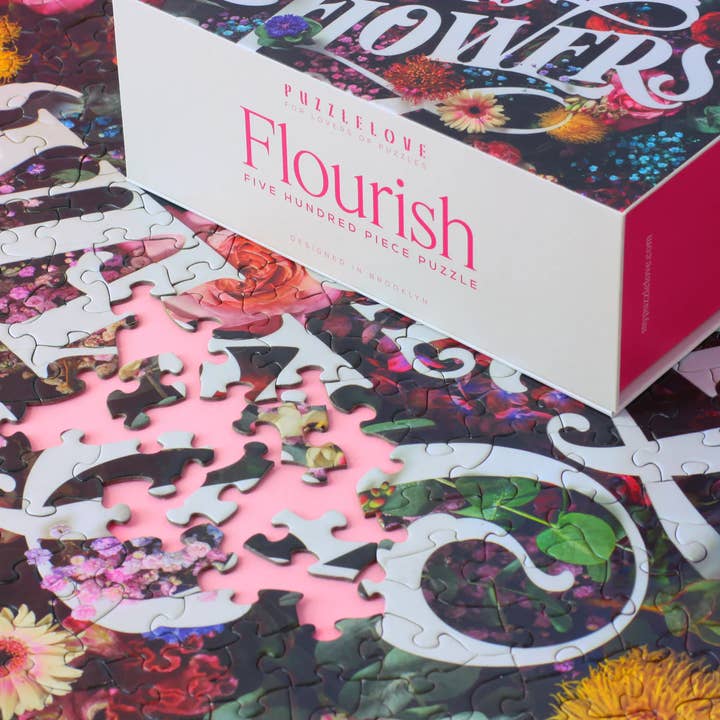 Flourish - Puzzle de 500 pièces pour la vente par PUZZLELOVE