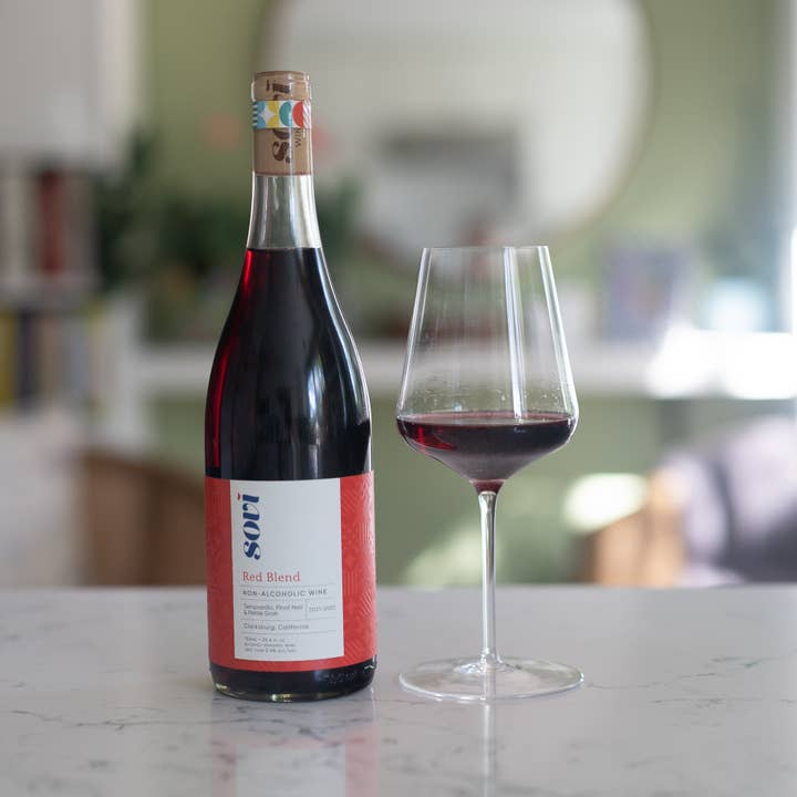 Sovi Wine Co. - Wholesale Non-Alcoholic Spirits/Wine/Beer - Red Blend - Non-Alcoholic Wine - Bottles